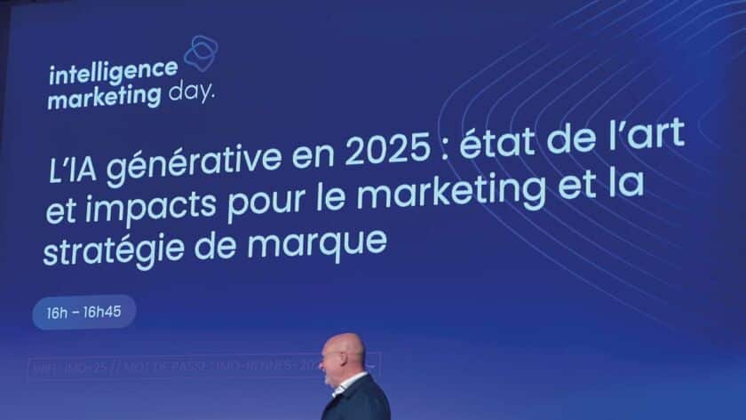 Intelligence Marketing Day 2025 à Rennes -conférence sur l’IA et ses usages en marketing.