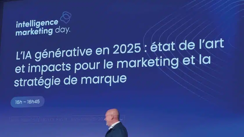 Intelligence Marketing Day 2025 à Rennes -conférence sur l’IA et ses usages en marketing.